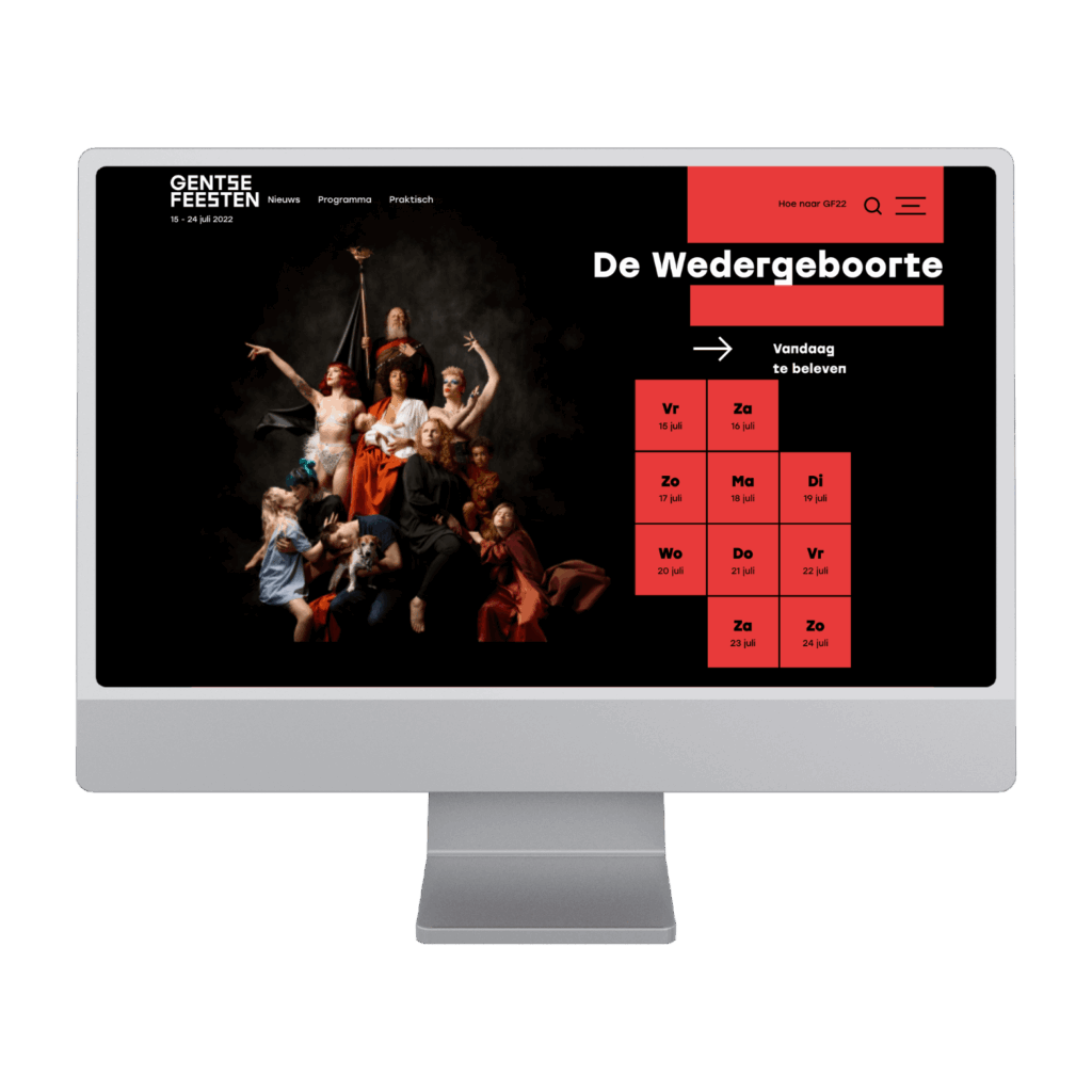 Website - Gentse Feesten 2022