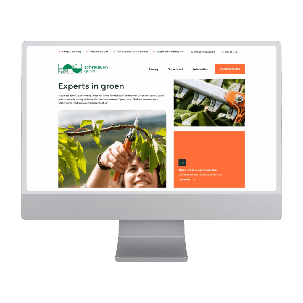 Website - Scrouwen Groen