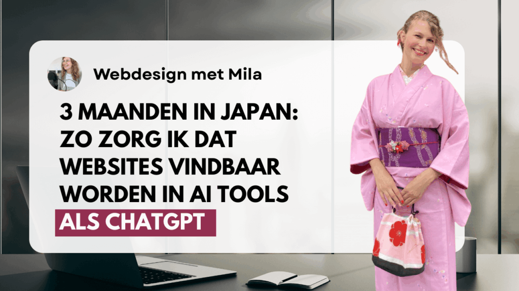 vindbaar worden in ChatGPT